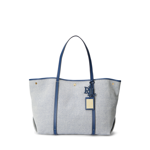 Canvas &amp; Leather Large Emerie Tote
