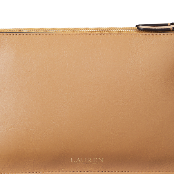 Buff Leather Medium Landyn Crossbody Bag Lauren 6