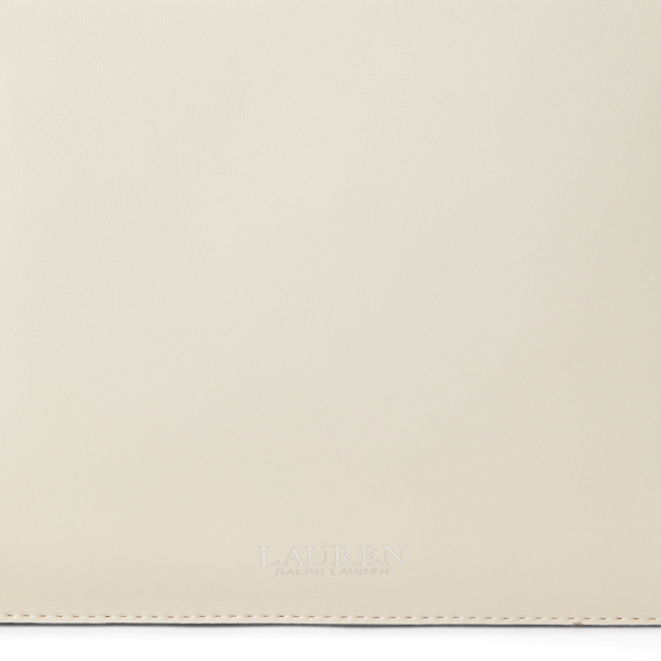 Explorer Sand Leather Medium Landyn Crossbody Bag Lauren 6