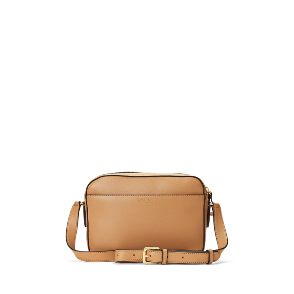 Leather Medium Marcy Camera Bag Lauren en Chamois 3