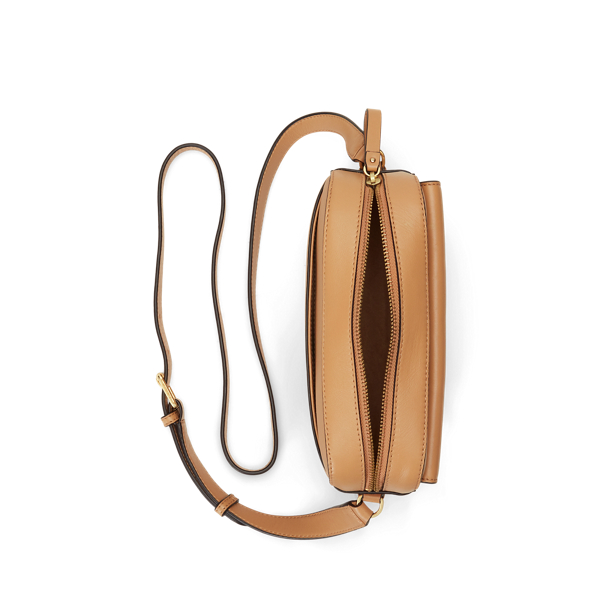 Leather Medium Marcy Camera Bag Lauren en Chamois 4