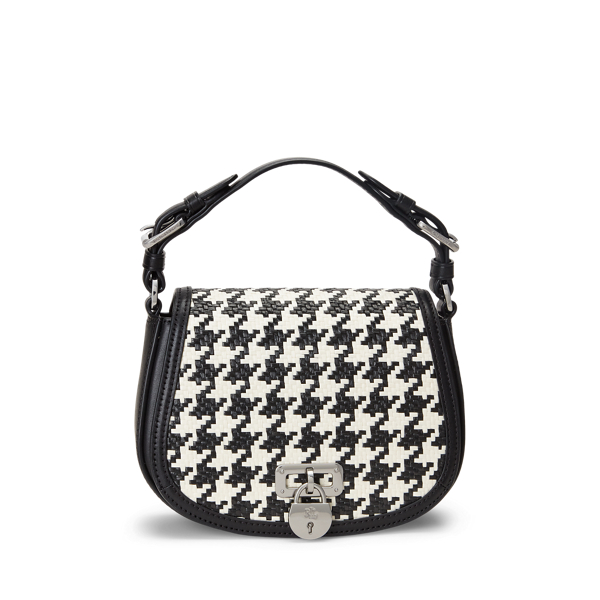 Houndstooth Medium Tanner Crossbody Bag