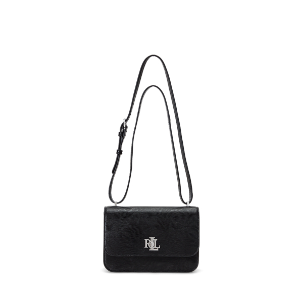 Ralph lauren embossed leather bag online