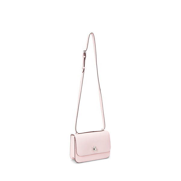 Mittelgroße Tasche Sophee mit Prägung Lauren in Tea Rose 3