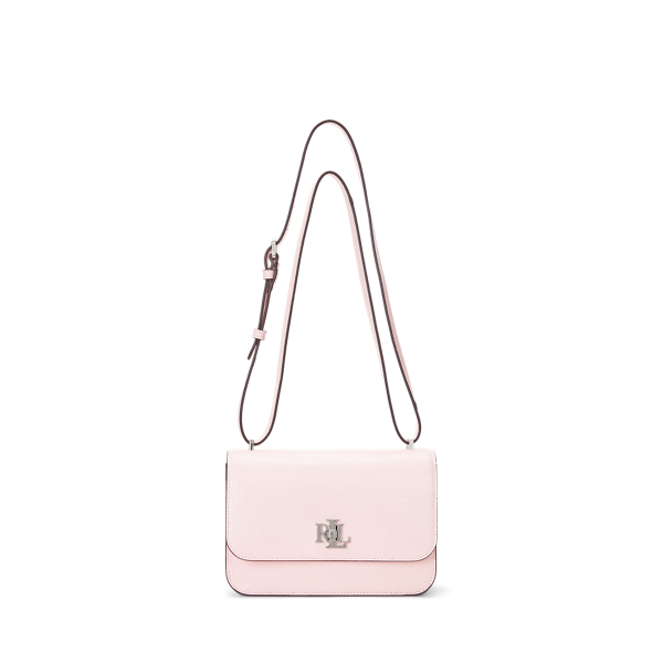 Mittelgroße Tasche Sophee mit Prägung Lauren in Tea Rose 1