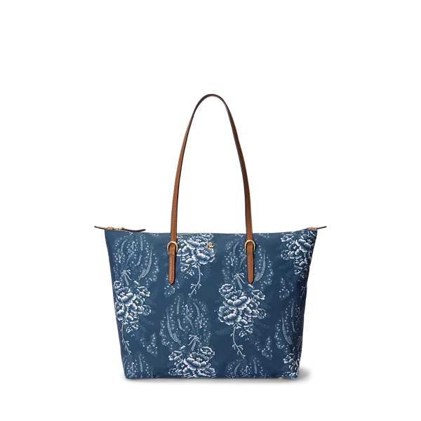 Floral Oxford Medium Keaton Tote Ralph Lauren Australia