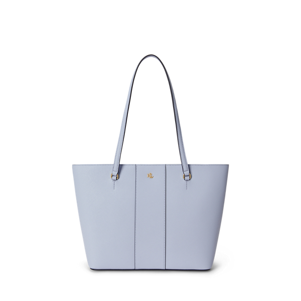 Tote Karly media in pelle a righe