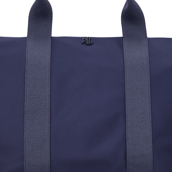 トートバッグ LAUREN RALPH LAUREN NYLON EXTRA-LARGE STEVIE ZIP TOTE BAG Nylon Extra-Large Stevie Zip Tote Bag