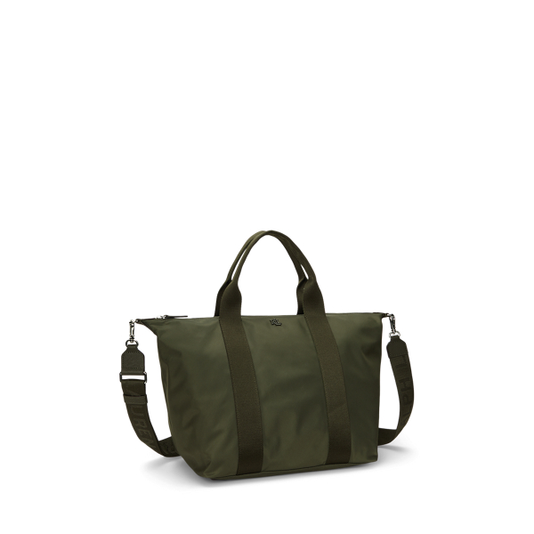 Nylon zip tote sale