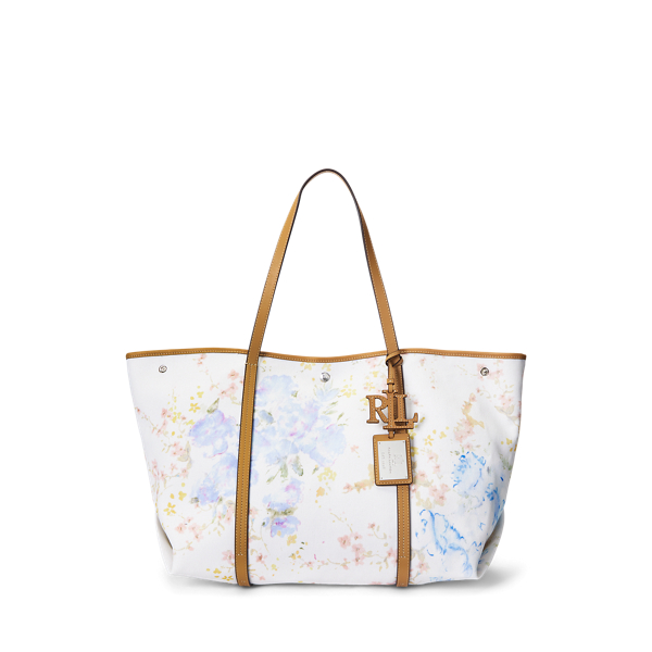 Floral Canvas Large Emerie Tote