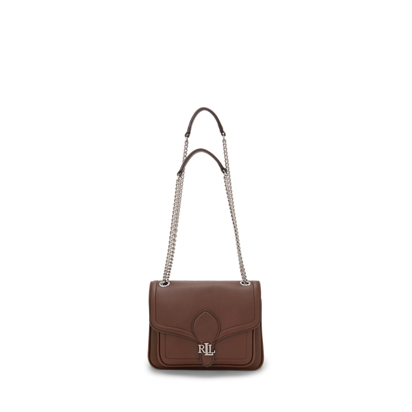 Dark Mahogany Pebbled Small Bradley Convertible Bag Lauren 1