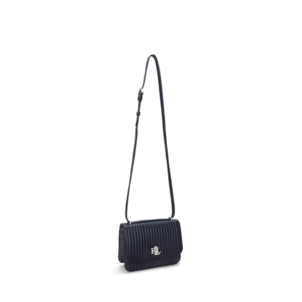 Refined Navy Quilted Nappa Leather Medium Sophee Bag Lauren 3