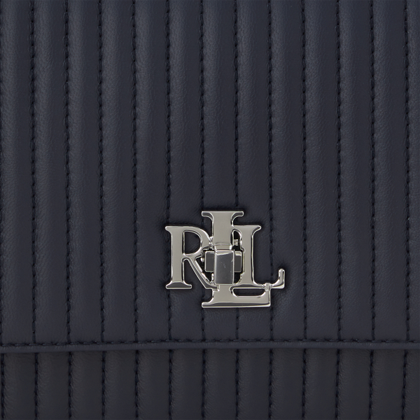 Refined Navy Quilted Nappa Leather Medium Sophee Bag Lauren 6