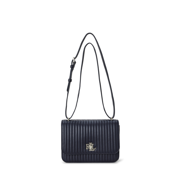 Refined Navy Quilted Nappa Leather Medium Sophee Bag Lauren 1