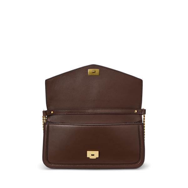 Dark Mahogany Nappa Leather Medium Sawyer Bag Lauren 5