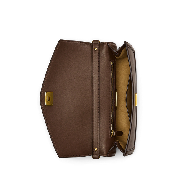 Dark Mahogany Nappa Leather Medium Sawyer Bag Lauren 6
