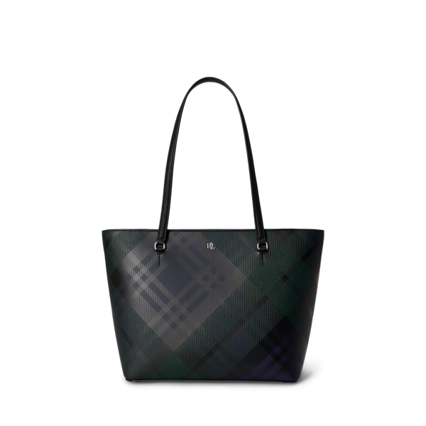 Saco tote m&eacute;dio em pied-de-poule Karly