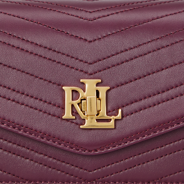 Pinot Noir Stitched Small Tayler Crossbody Bag Lauren 6