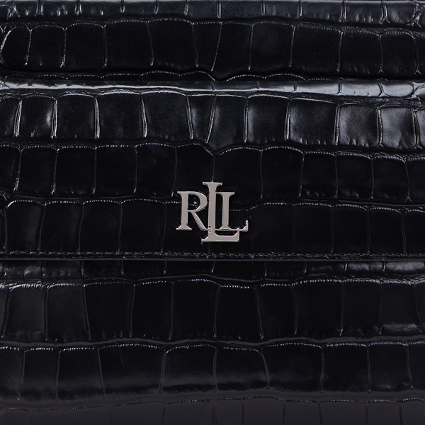 Ralph lauren croc embossed bag hotsell
