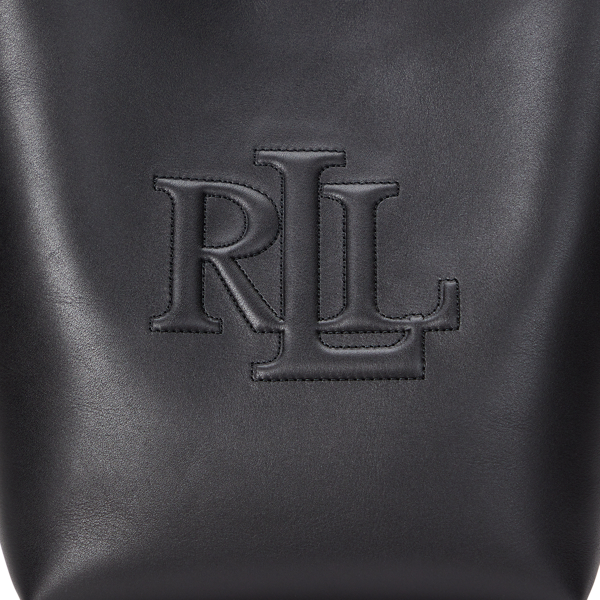 Ralph lauren black bucket bag best sale