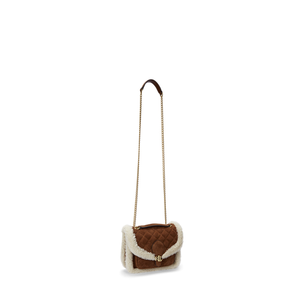 Tobacco/Natural Suede Small Bradley Convertible Bag Lauren 3