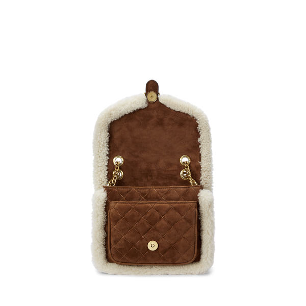 Tobacco/Natural Suede Small Bradley Convertible Bag Lauren 5