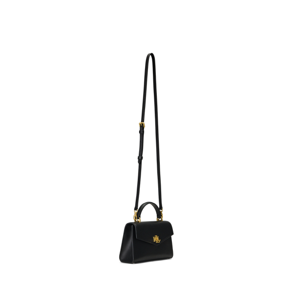 Mala pequena em pele Farrah Lauren em Preto 3