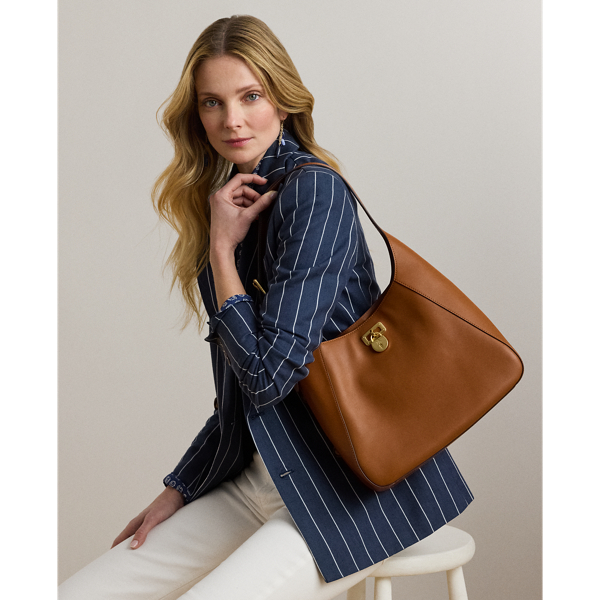 Leather Large Tanner Shoulder Bag