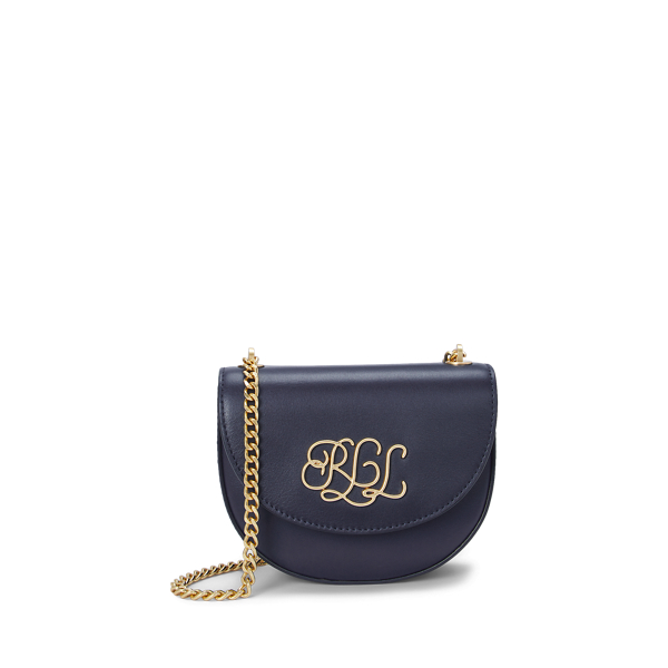 Refined Navy Leather Small Witley Crossbody Lauren 1