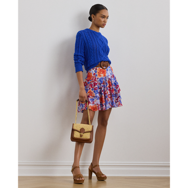 Straw Small Bradley Convertible Bag