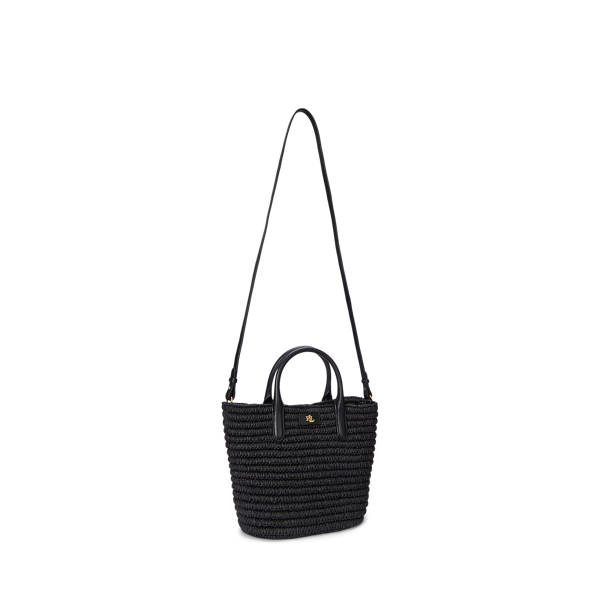 Woven Straw Medium Brie Tote Bag for Women | Ralph Lauren® OM