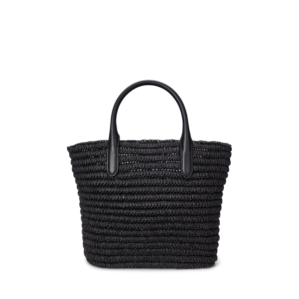 LAUREN RALPH LAUREN◆WOVEN STRAW BRIE トートバッグ Woven Straw Medium Brie Tote Bag for Women | Ralph Lauren® OM