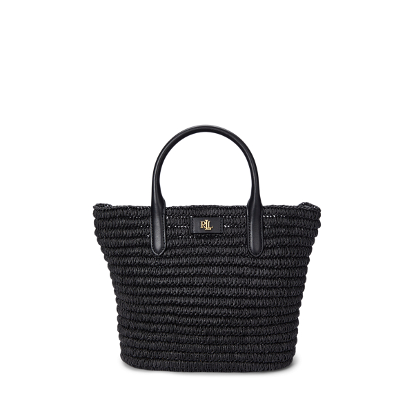 【Lauren Ralph Lauren】Woven Straw Medium Brie Tote Bag♪ s7-AI431962121002_lifestyle?$