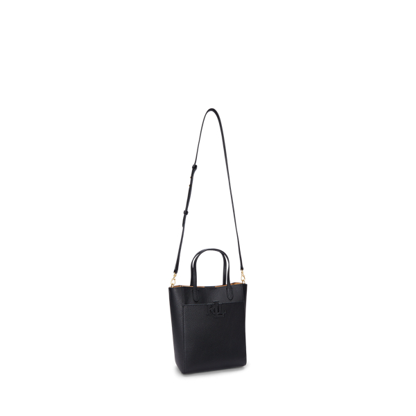 Pebbled Leather Small Cameryn Tote Bag for Women | Ralph