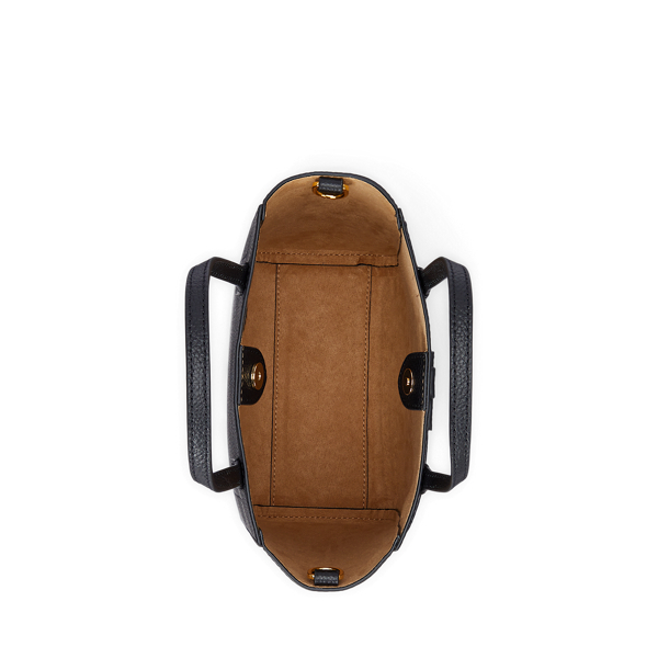 Pebbled Leather Small Cameryn Tote Bag for Women | Ralph