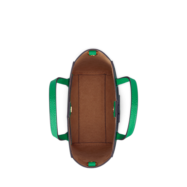 Tote Cameryn piccola in pelle martellata Lauren in Green Topaz 4