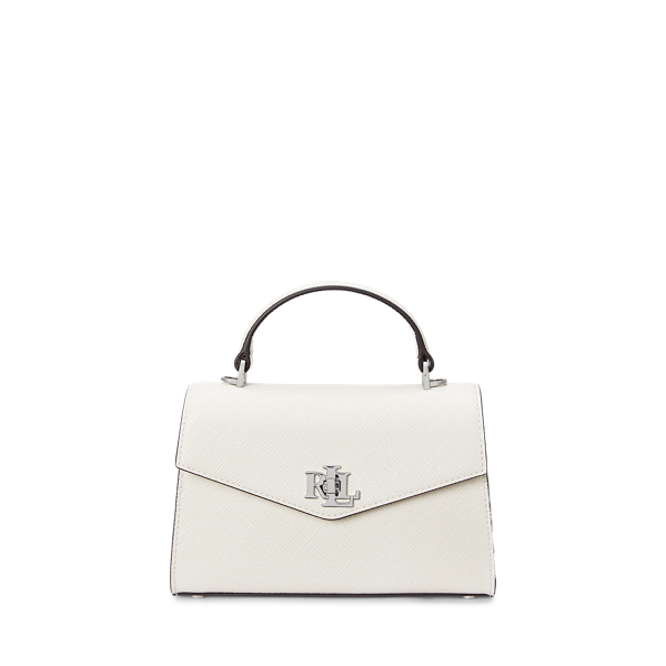 Soft White Petite sacoche Farrah en cuir texturé Lauren 1