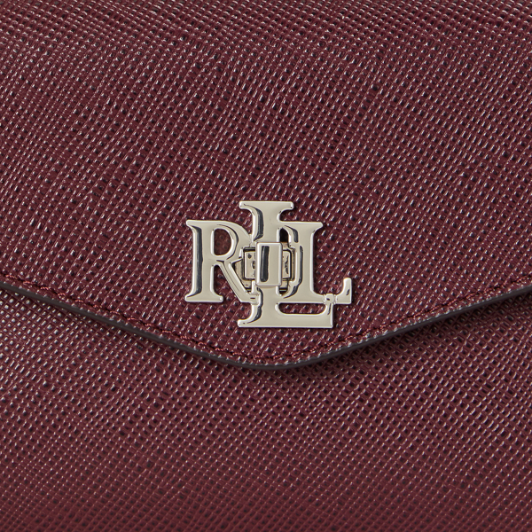 Textured Leather Small Farrah Satchel
