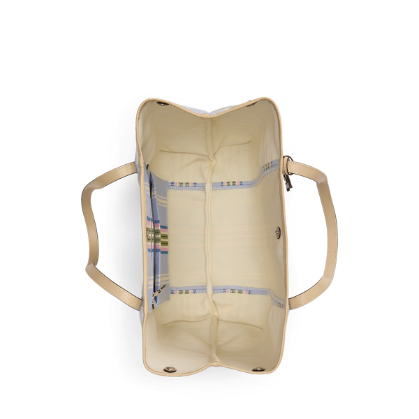 Striped Twill Large Emerie Tote for Women | Ralph Lauren® BH