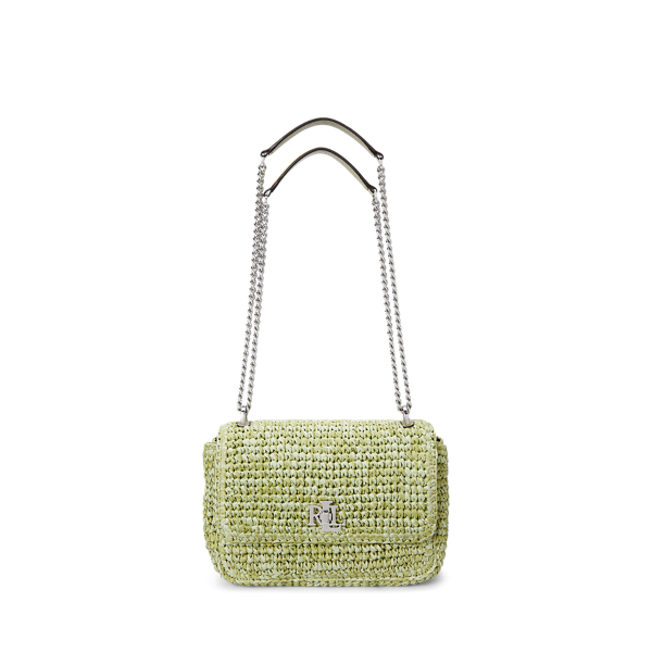 Sac Sophee moyen paille mélangée tissée