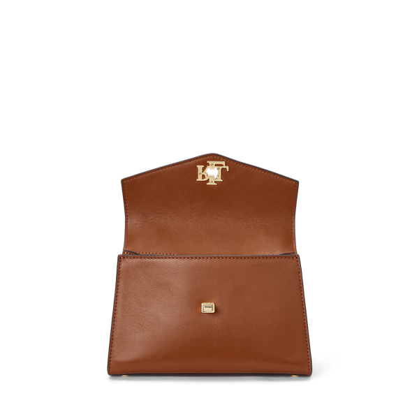 【Ralph Lauren】キャンバス&レザーミディアム Farrahサッチェル Ralph Lauren】キャンバス&レザーミディアム Farrahサッチェル