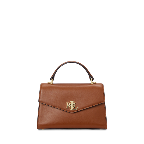 Lauren Tan Leather Small Farrah Satchel Lauren 1