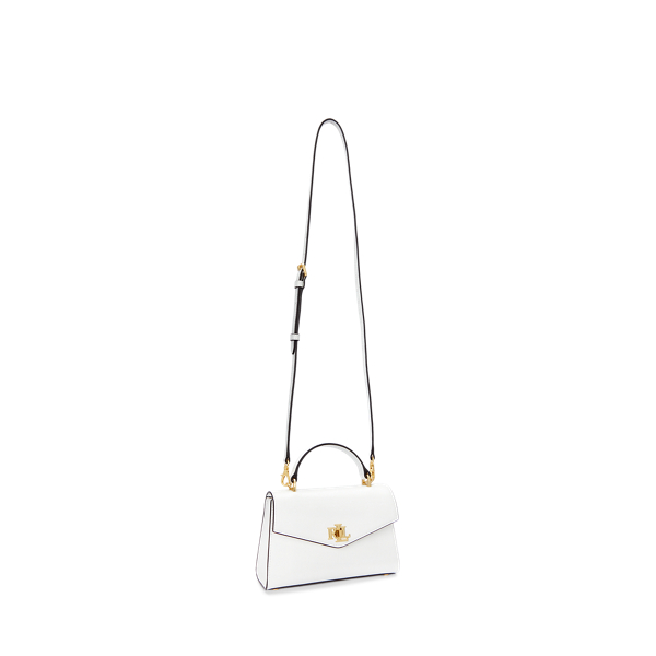 White leather satchel hotsell