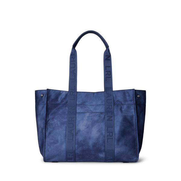 トートバッグ LAUREN RALPH LAUREN STEVIE TOTE TOTE EXTRA LARGE (51566) Nylon Extra-Large Stevie Zip Tote Bag