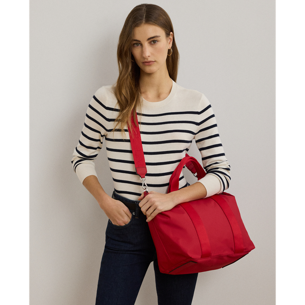 Nylon Extra-Large Stevie Zip Tote Bag for Women | Ralph
