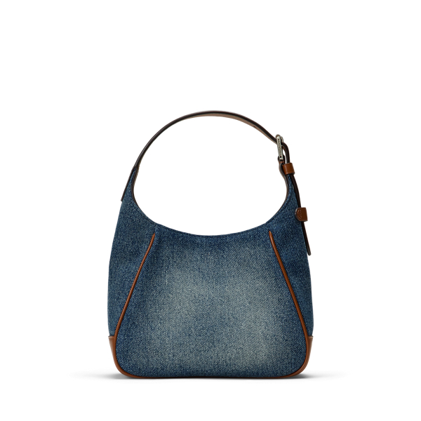 ショルダーバッグ・ポシェット ^MUCENT^ Tanner Vintage Washed Denim Shoulder Bag Unisex 2 C Washed Denim Small Tanner Shoulder Bag