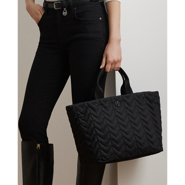 Quilted Extra-Large Stevie Zip Tote Bag