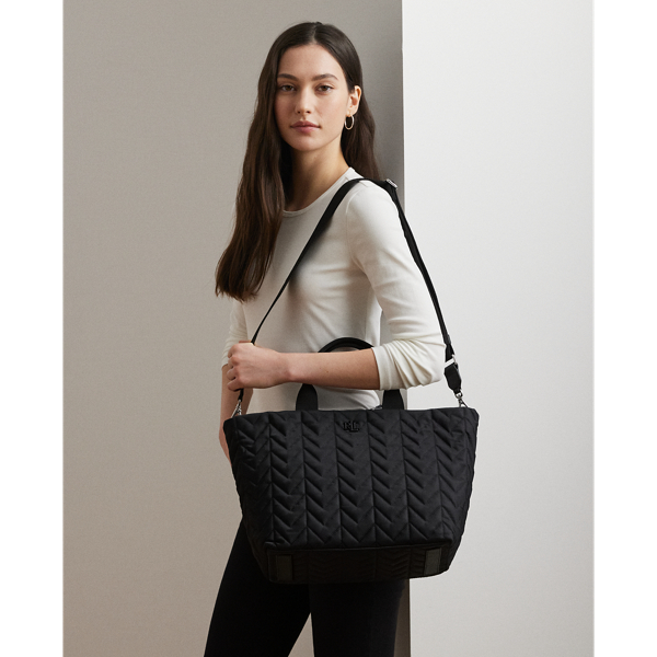 Quilted Extra-Large Stevie Zip Tote Bag