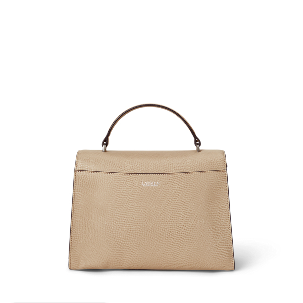 日本未入荷 Ralph Lauren Farrah Satchel 2WAYバッグ レザー RALPH LAUREN Farrah Medium Leather Top-Handle Satchel