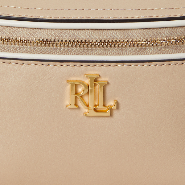 Two-Tone Leather Marcy Belt Bag